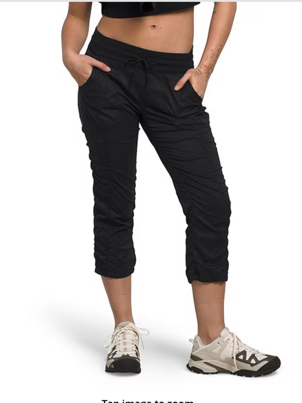The North Face Ruched Hiking Crop Pants